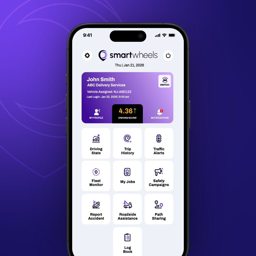 SmartWheels Drive App - Smartphone - Based GPS Tracker