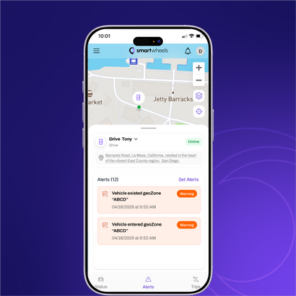 SmartWheels Drive - Smartphone - Based GPS Tracker