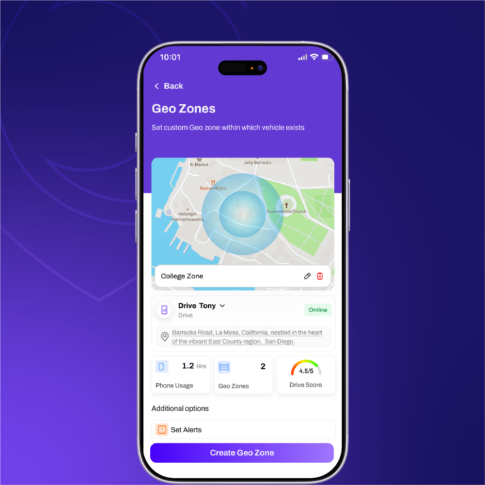 SmartWheels Drive - Smartphone - Based GPS Tracker