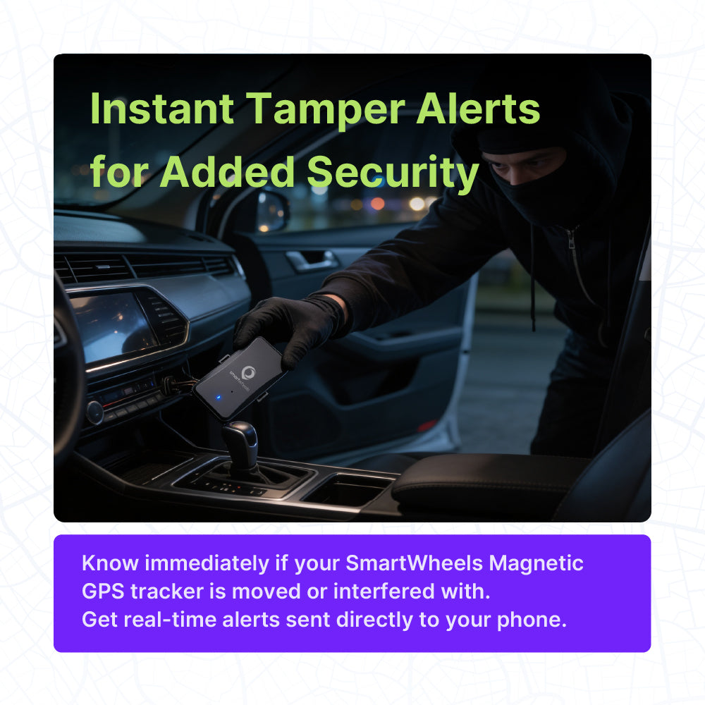 Magnetic GPS Tracker- Real-time Tracking, Geo-fencing & Tamper Alerts